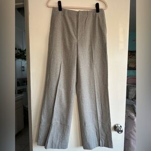 Banana Republic Women's Gray Wide-Leg Pants